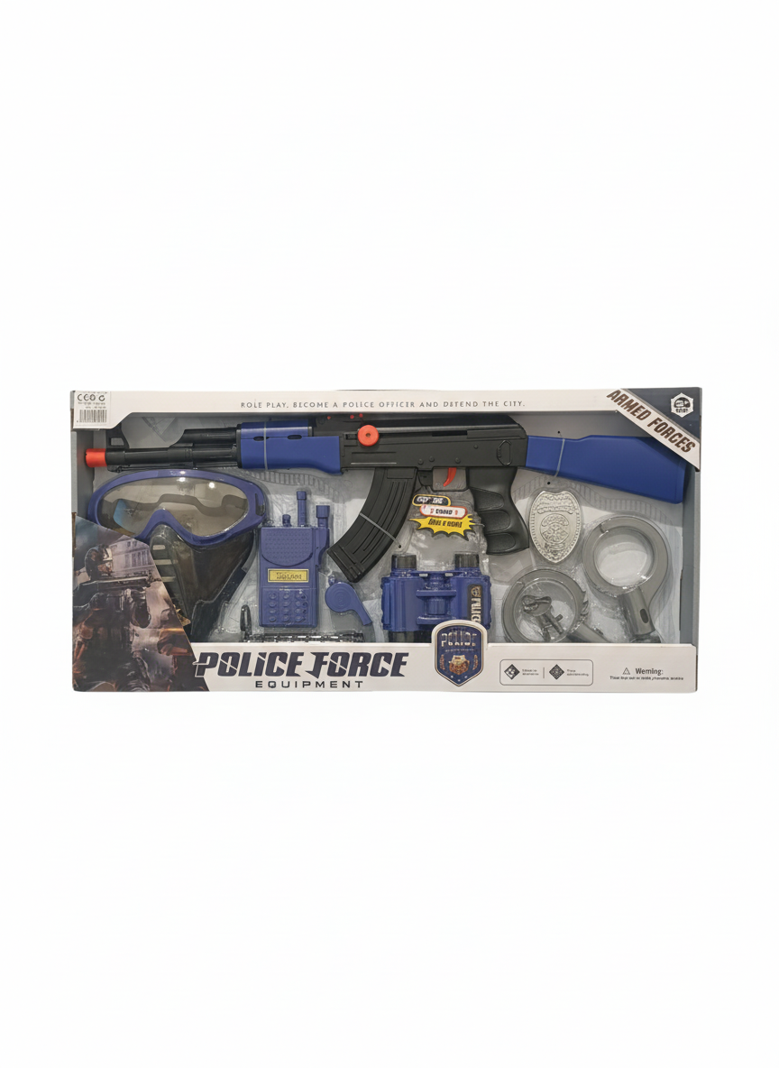 Armed Forces Police Force Equipment Role Play Set