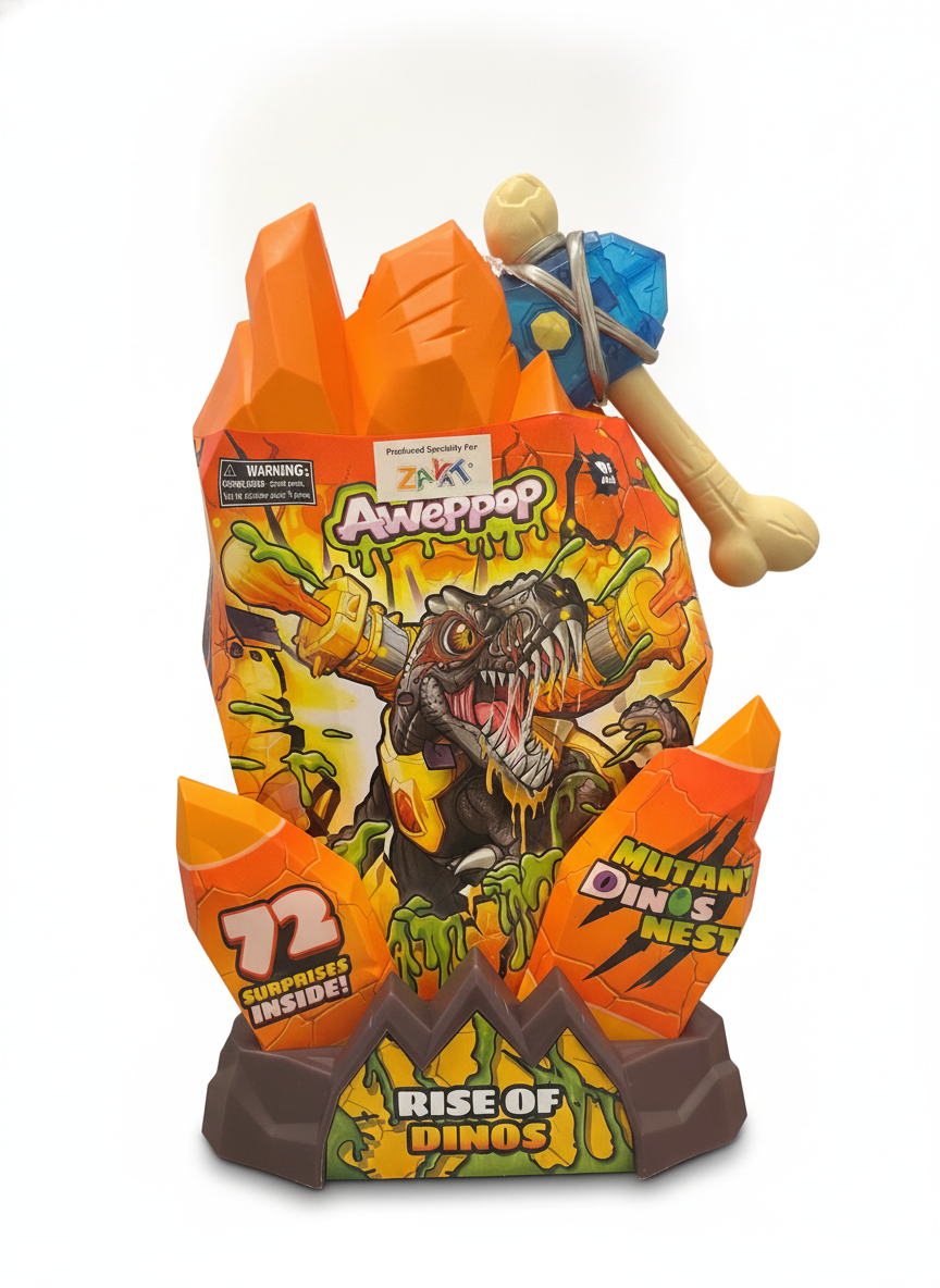 AwepPop Mutant Dinos Nest: Rise of Dinos with 72 Surprises Inside!
