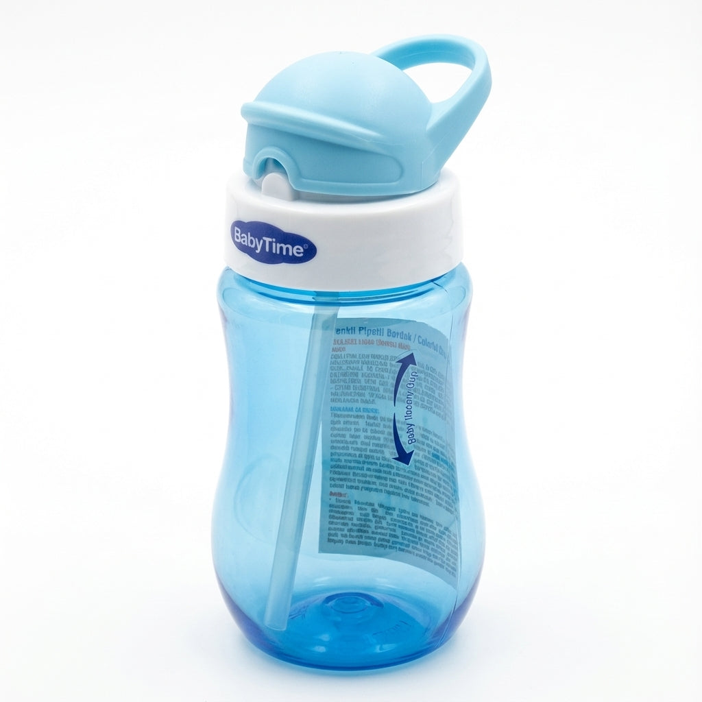 BabyTime Colorful Straw Cup BT500 (250ml / 8oz)