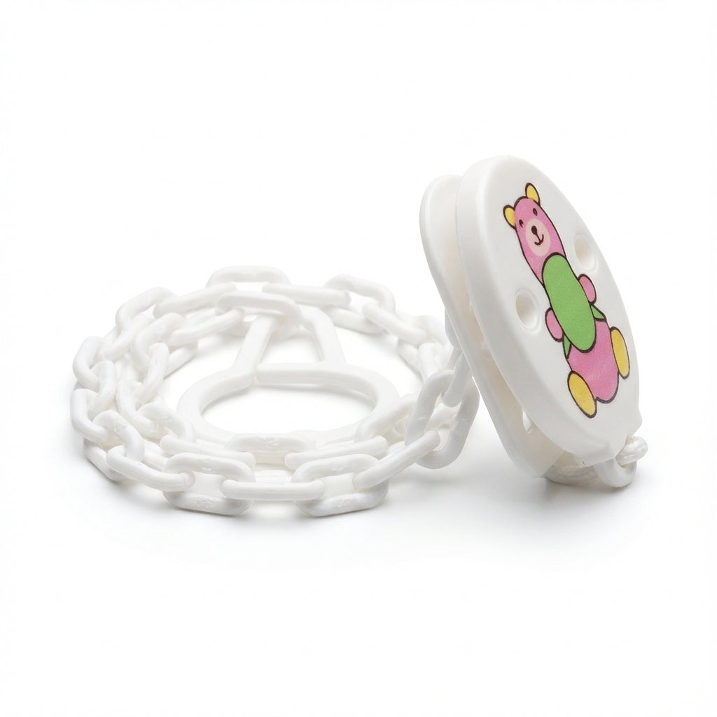 BabyTime Emboss Patterned Soother Chain