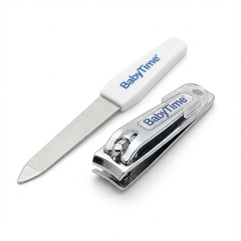 BabyTime Gripper Nail Clipper with Bonus Nail File