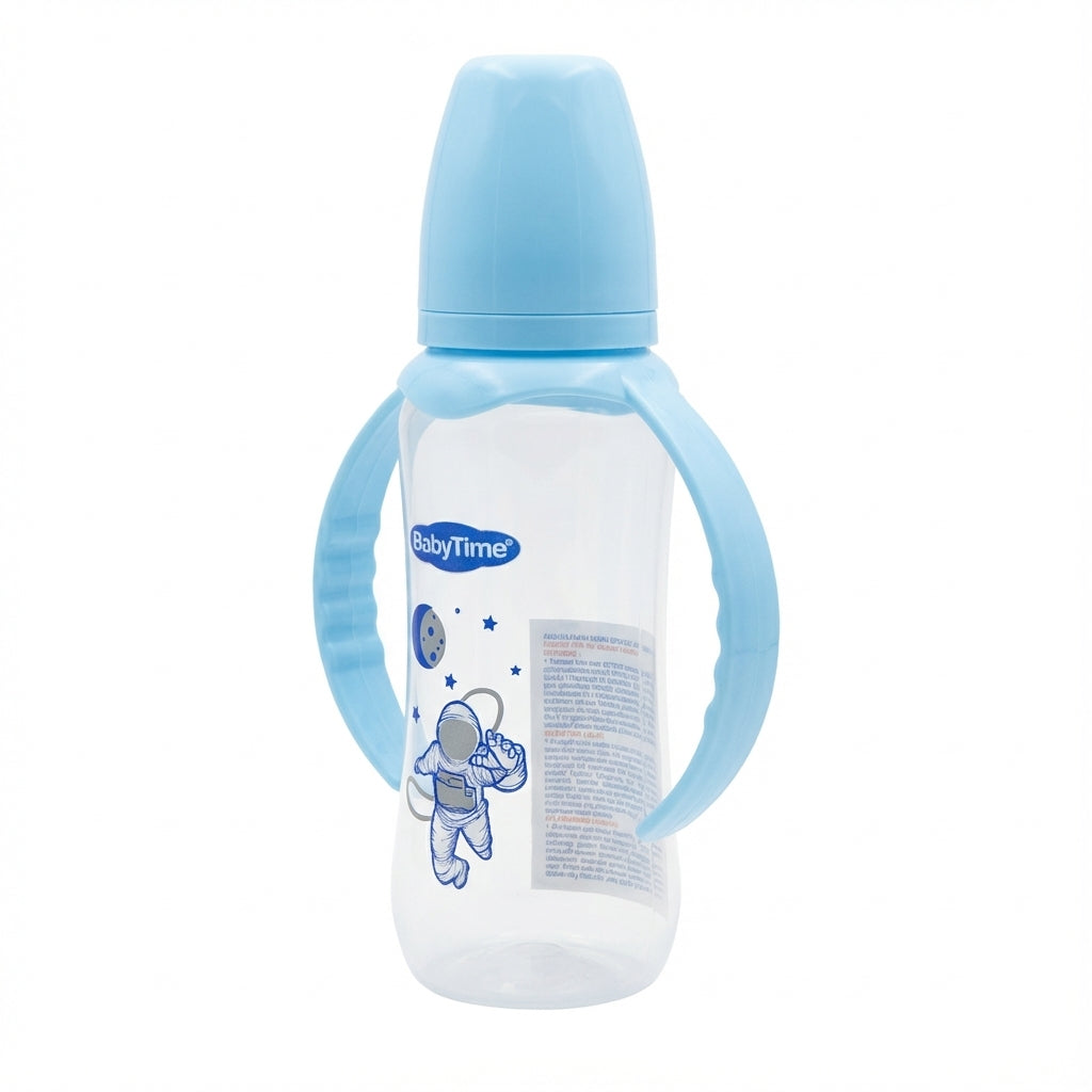 BabyTime Handled PP Bottle, 250ml