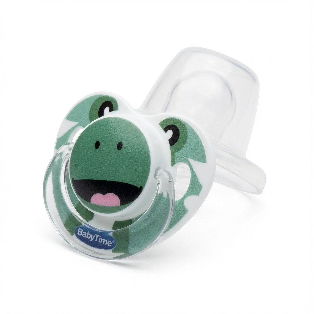 BabyTime Orthodontical Opaque Patterned Soother - No. 2 (6-18 Months)