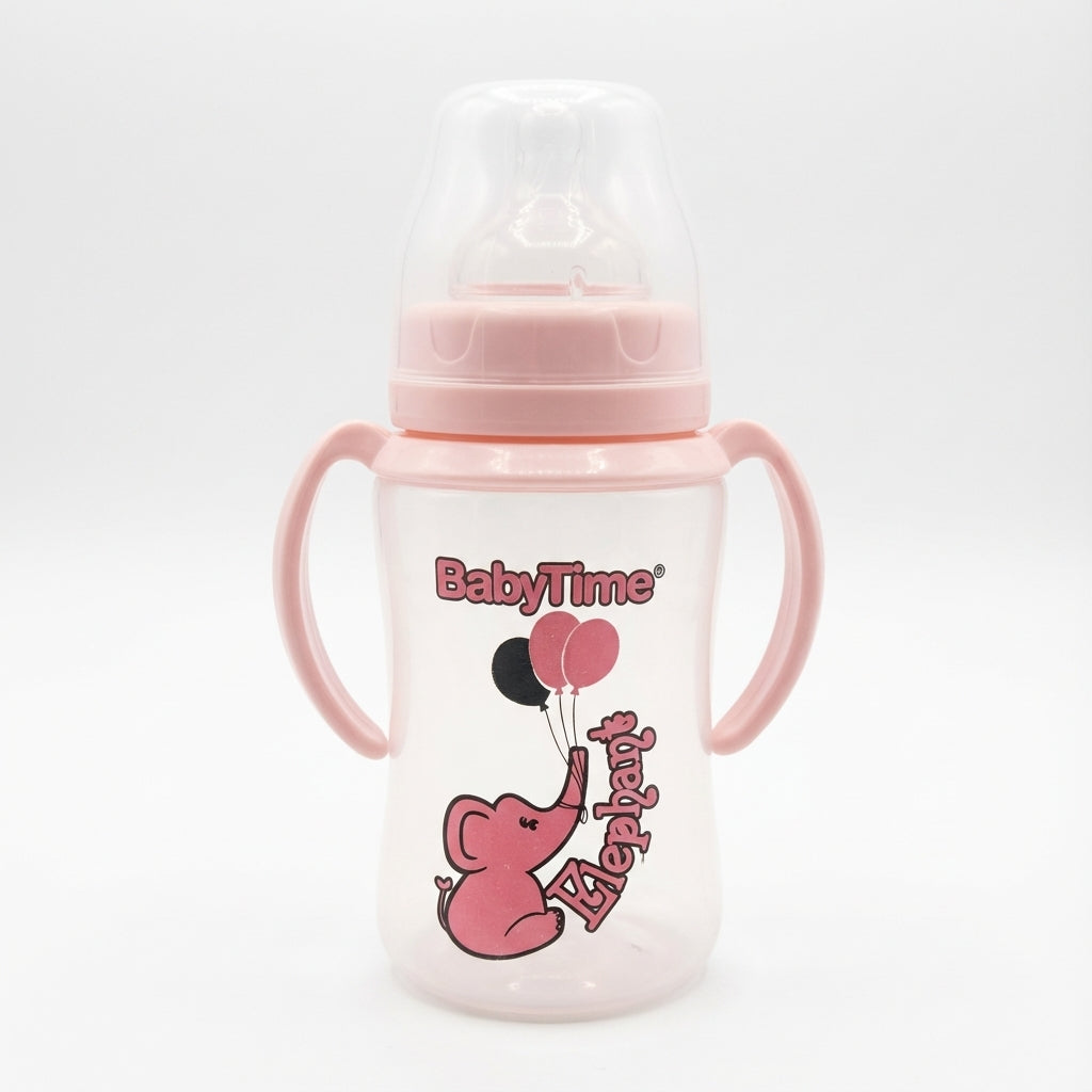 BabyTime PP Wide Neck Handled Bottle