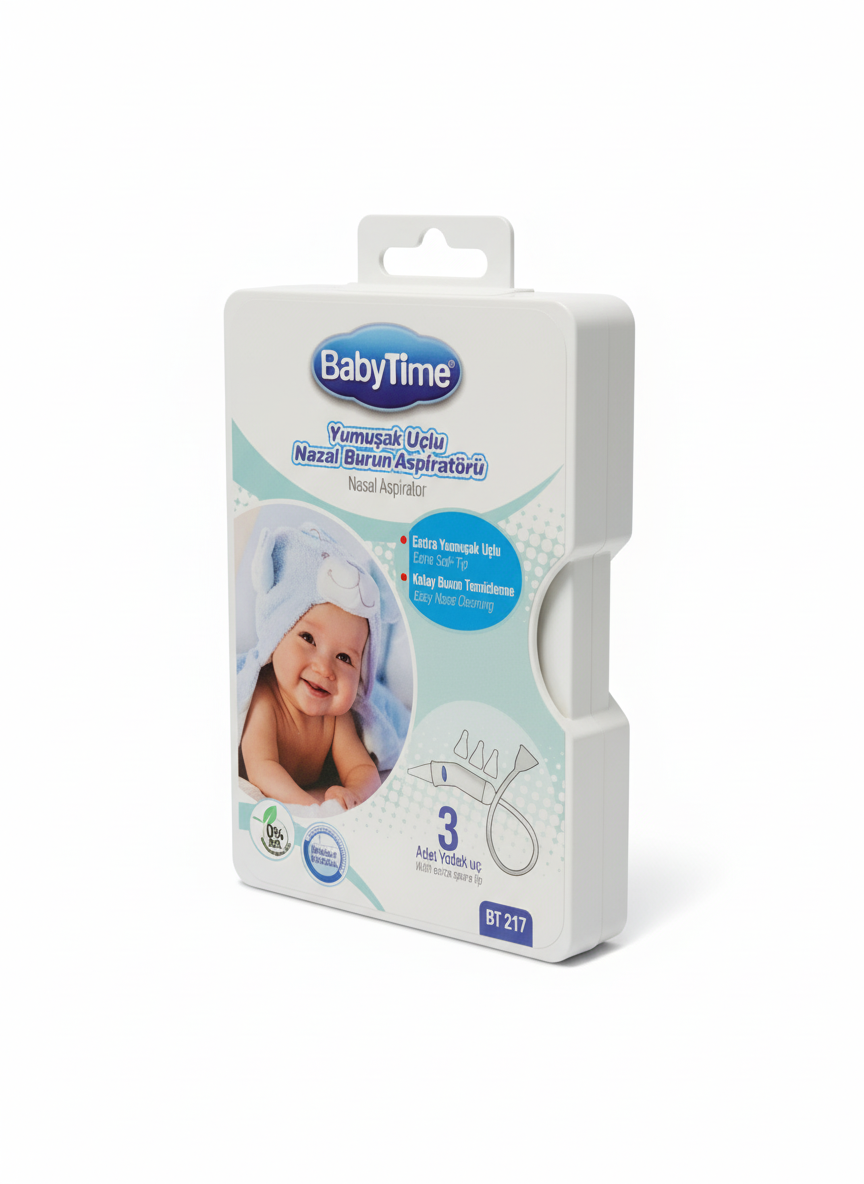 BabyTime Soft-Tip Nasal Aspirator