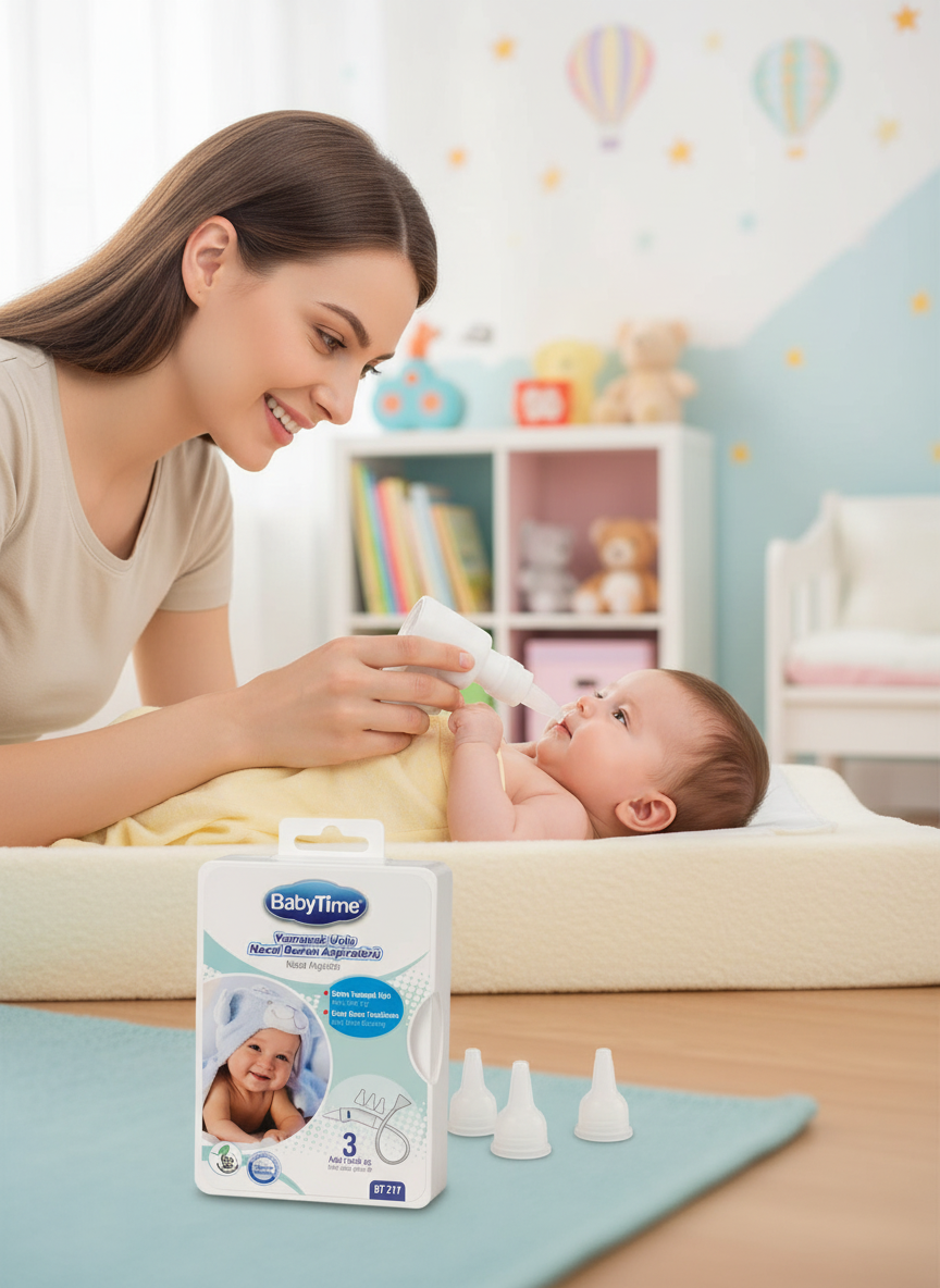 BabyTime Soft-Tip Nasal Aspirator