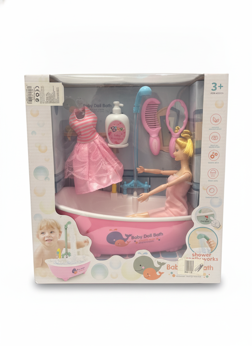 Baby Doll Bath Set