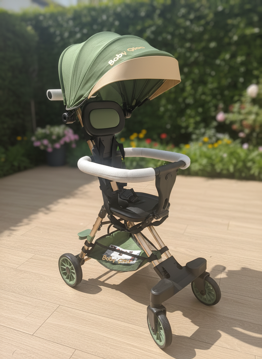 Baby Qiao Compact Stroller Tricycle