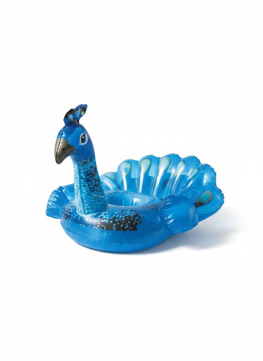 Bestway Float'n Fashion Peacock Floating Drink Holder