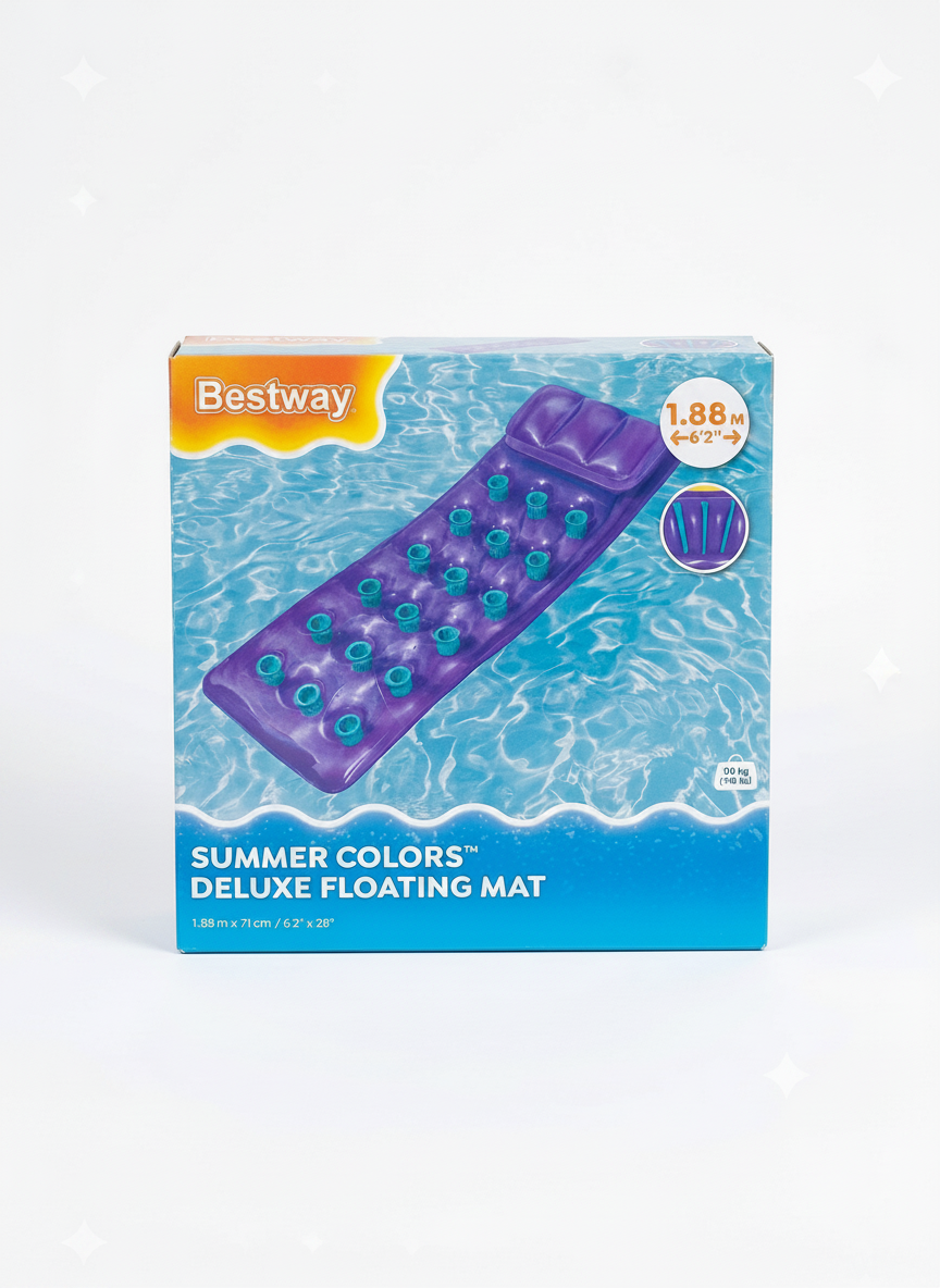 Bestway Summer Colors™ Deluxe Floating Mat