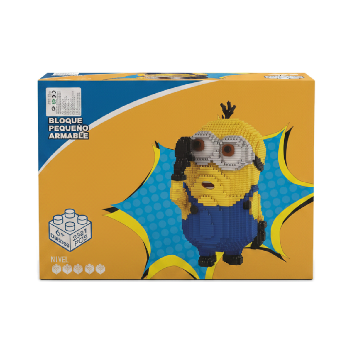 Bloque Pequeño Armable Minion Building Set DM3035
