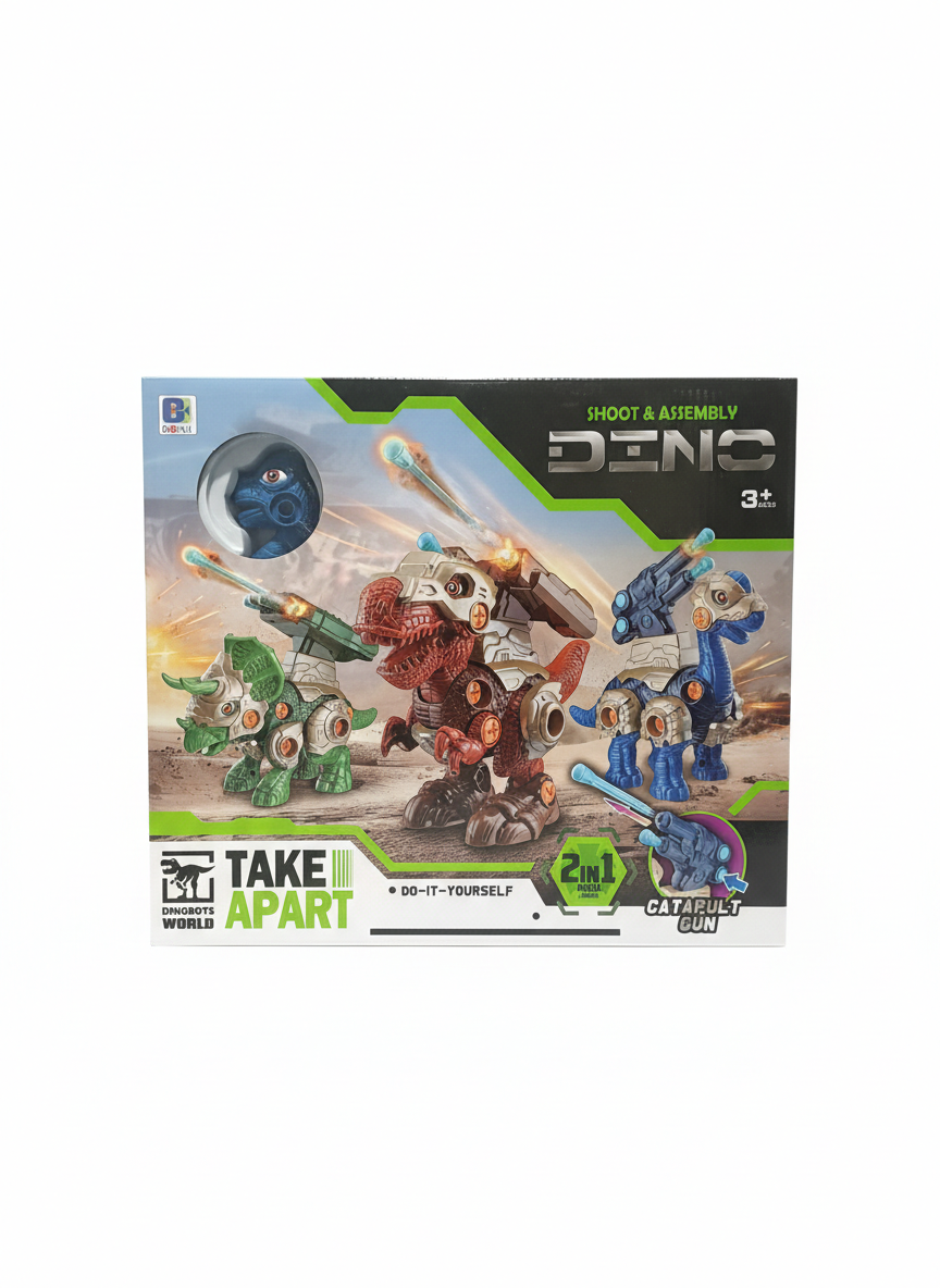 BoHui Shoot & Assembly Take Apart Dinobots World Dino