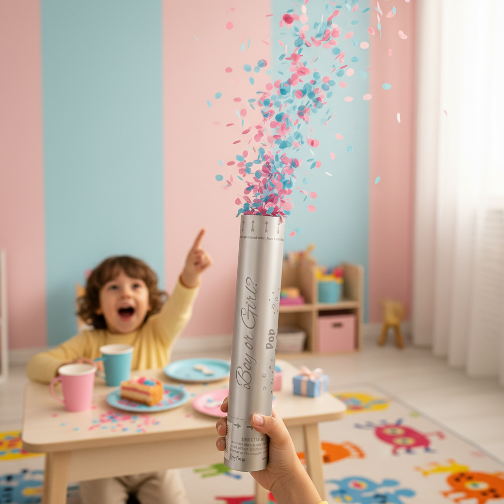 Boy or Girl? Gender Reveal Pop