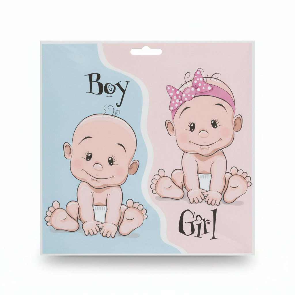 Boy or Girl Baby Theme Decoration