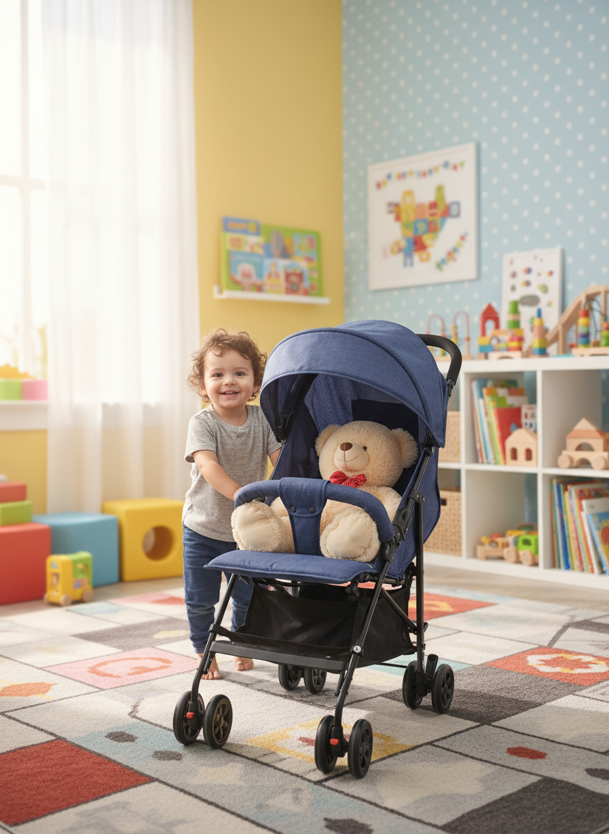 Lightweight Compact Baby Stroller