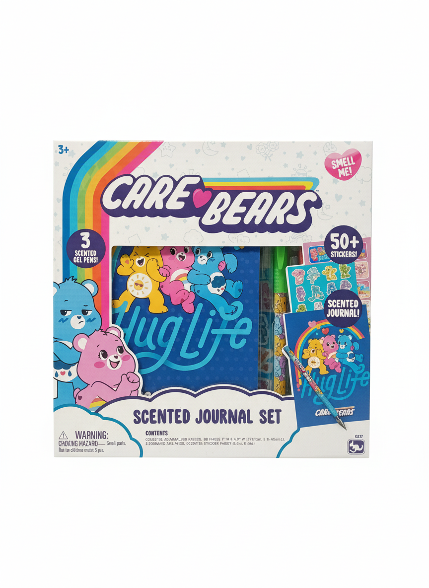 CARE BEARS SCENTED JOURNAL SET