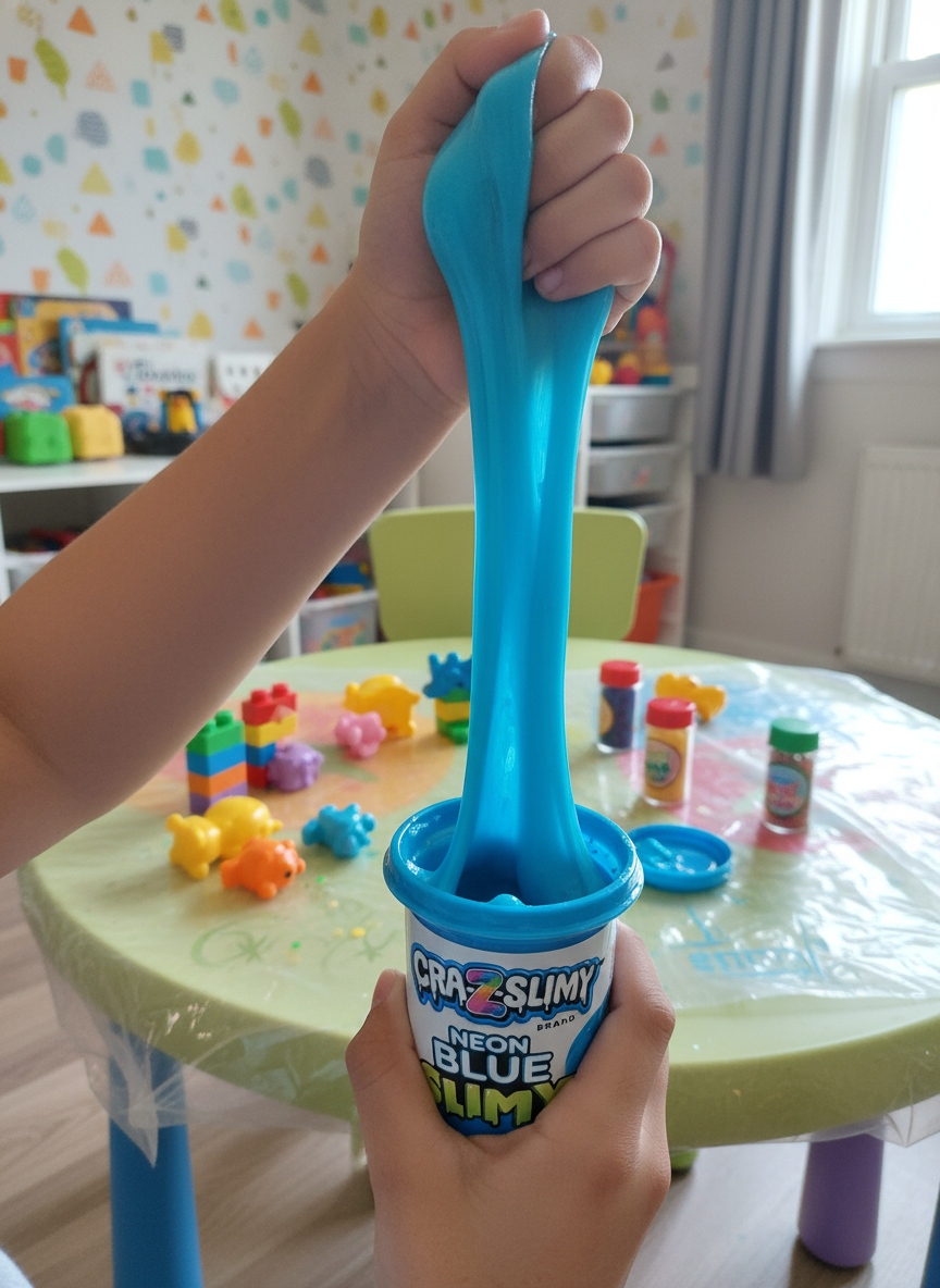 CRA-Z-SLIMY Neon Blue Slime
