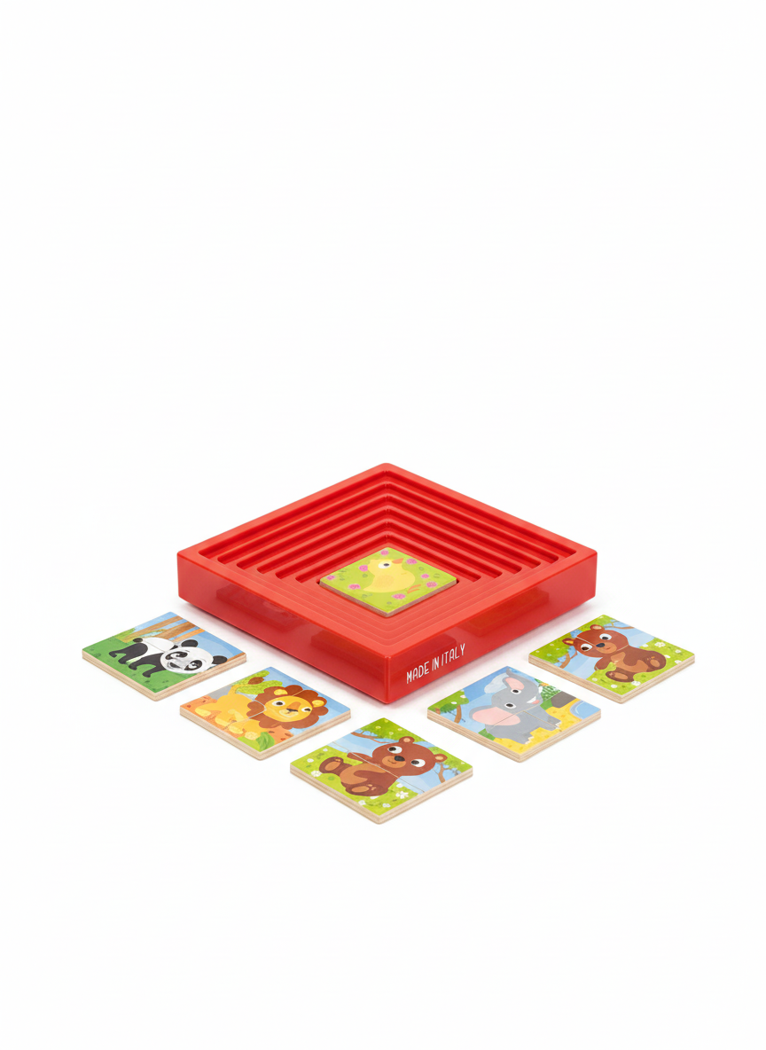 Carotina Baby 8 Progressive Puzzles - Special Puzzle Box