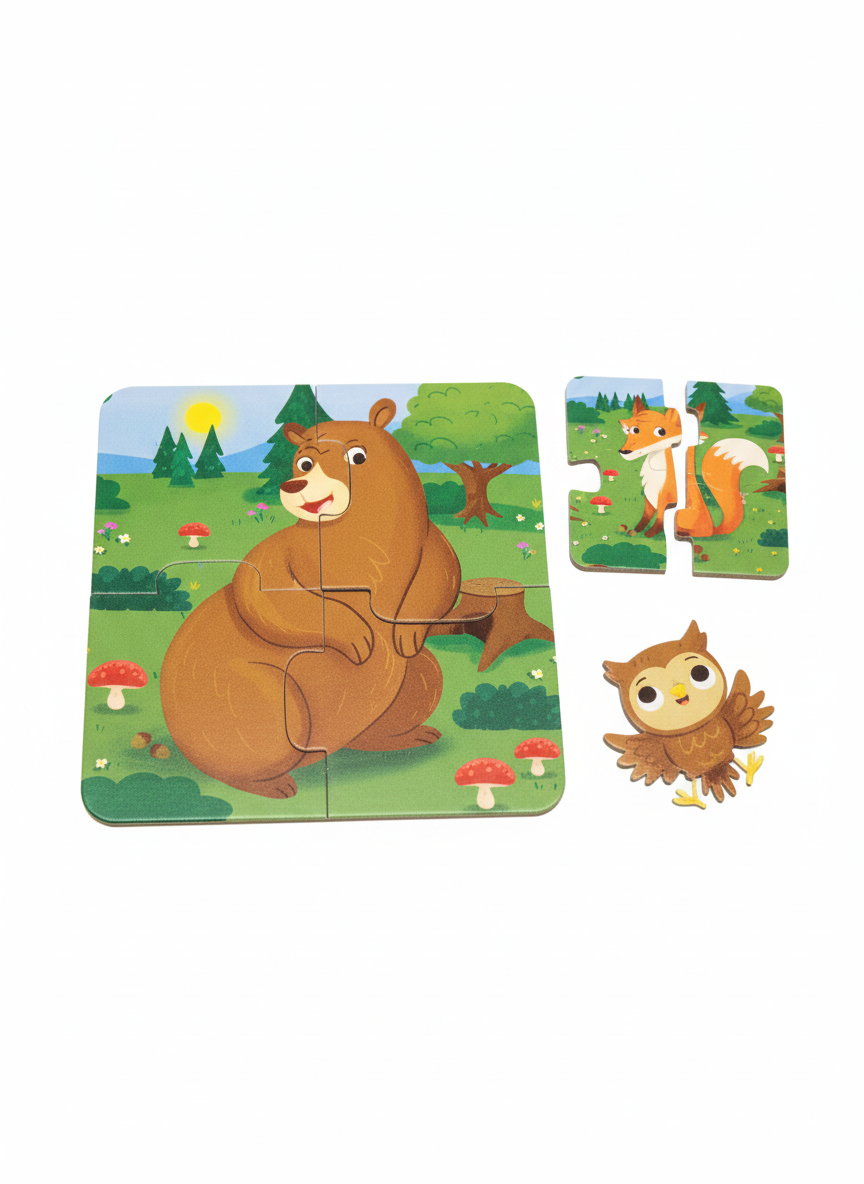 Carotina baby Baby Puzzle: The Forest