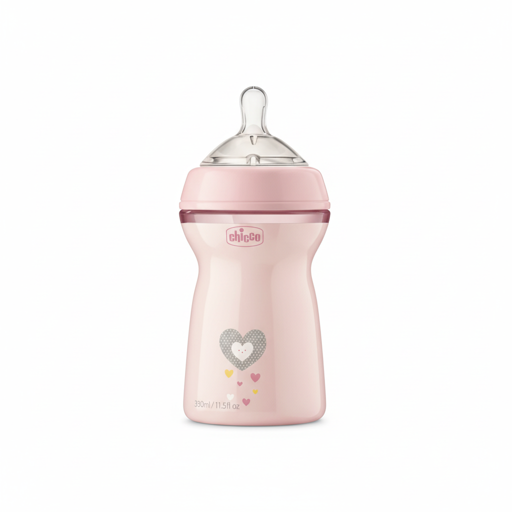 Chicco NaturalFeeling Feeding Bottle 330ml (6m+)