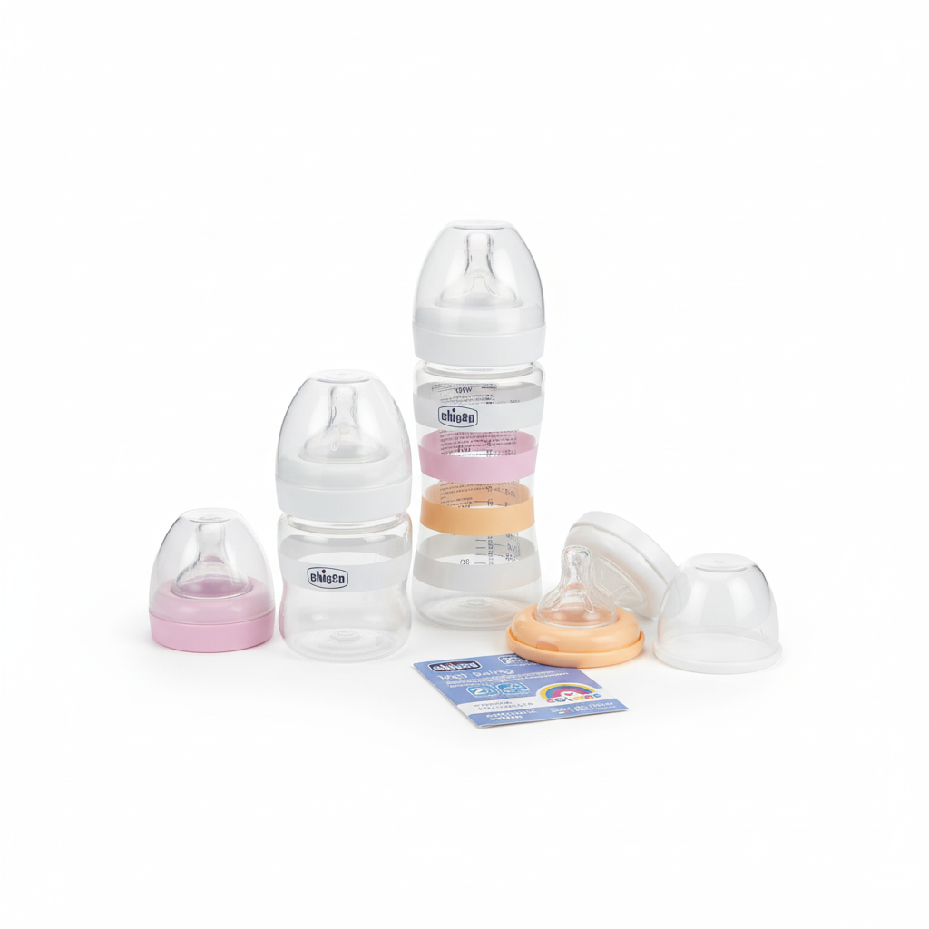 Chicco Well-Being Colors Anti-Colic Baby Bottle