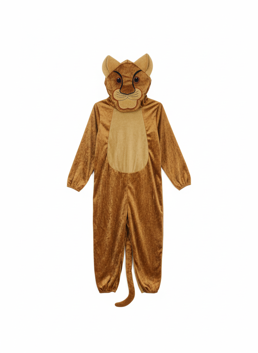 Children's Plush Lion Costume