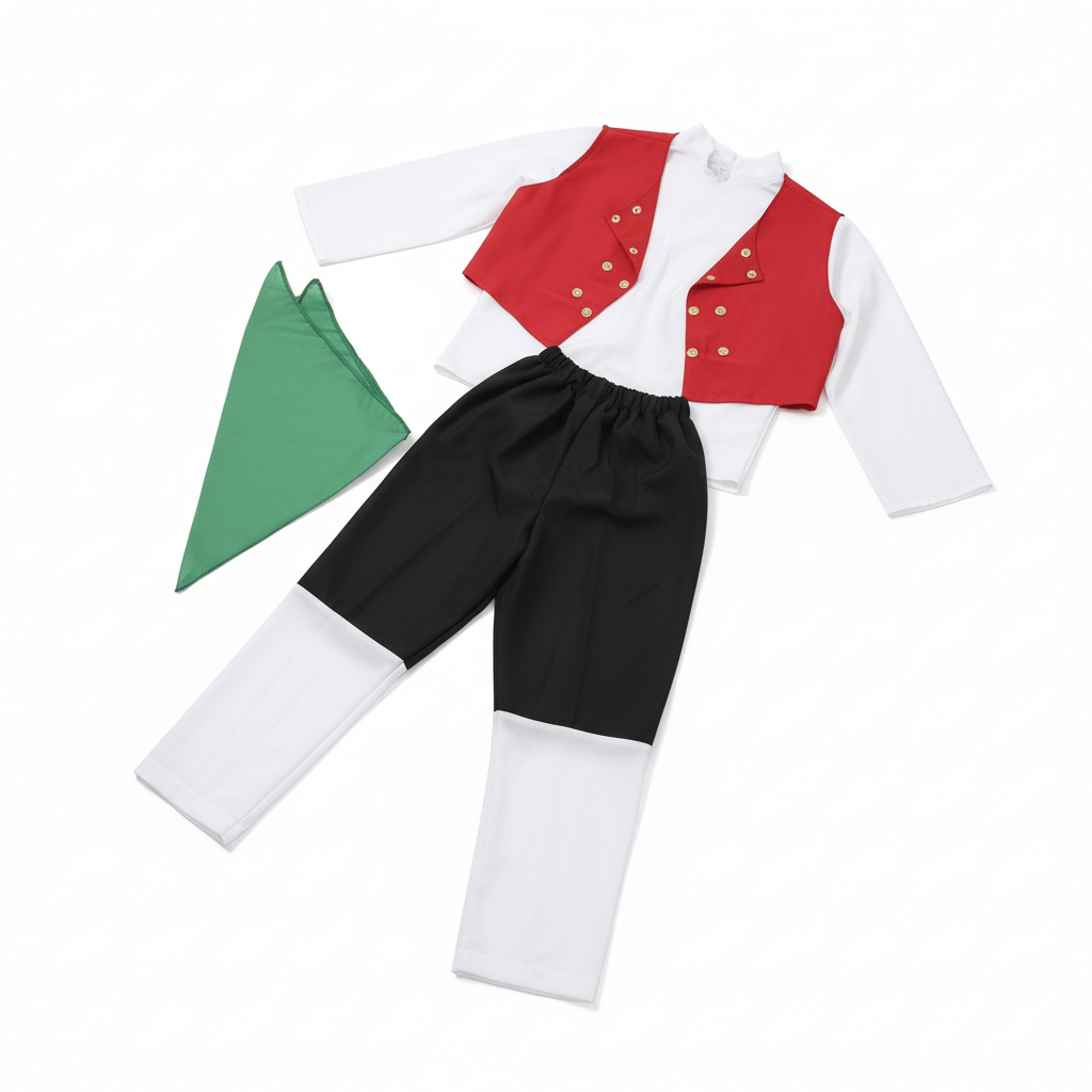 Italian Children's Traditional Folk Performance Costume
