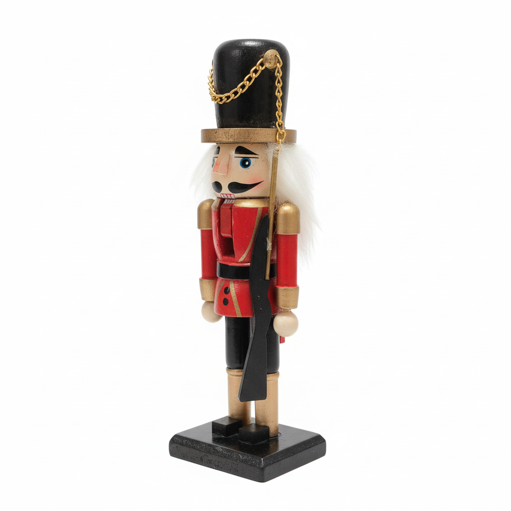 Classic Wooden Nutcracker Soldier Figurine