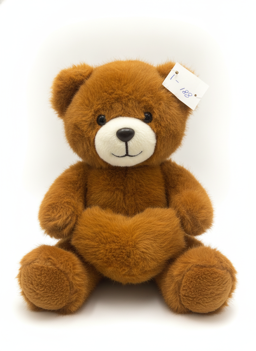 Classic Brown Plush Teddy Bear