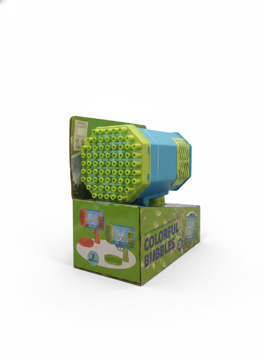 Colorful Bubbles Bubble Gun