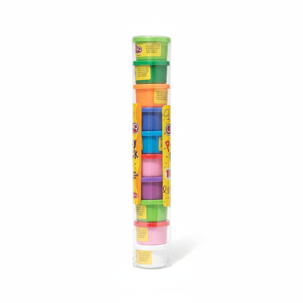 Colour Dough Party Pack - 10 Mini Cans of Colour Dough Compound!