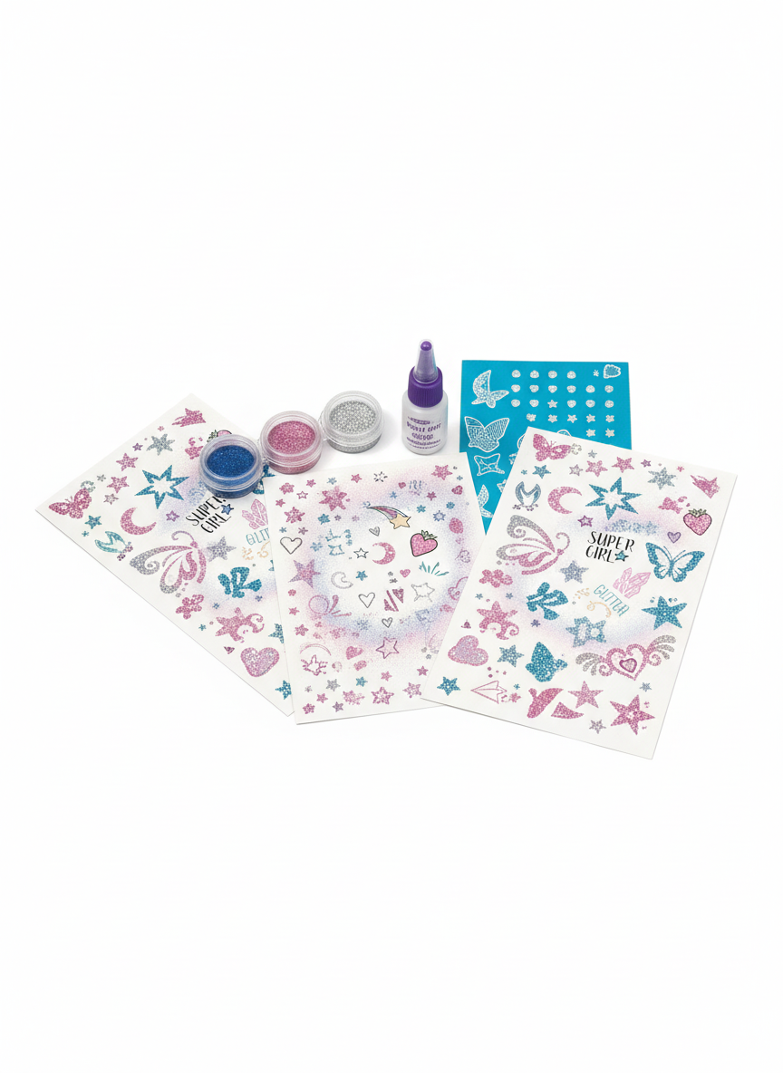Cra-Z-Art Shimmer 'n Sparkle Sparkling Glitter Tattoos & Nails