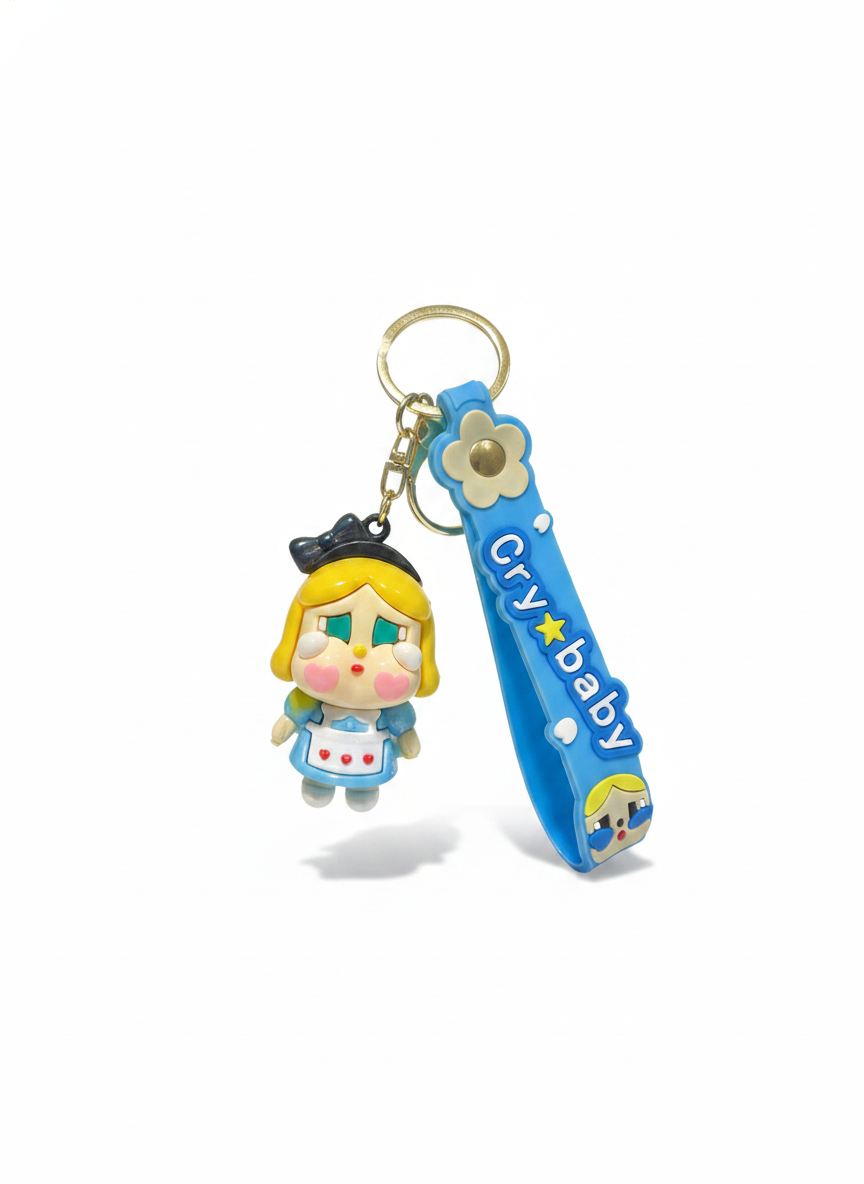 Crybaby Alice Character Keychain