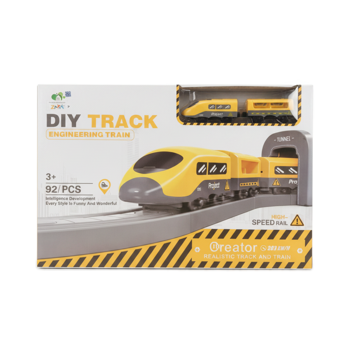 DIY TRACK ENGINEERING TRAIN