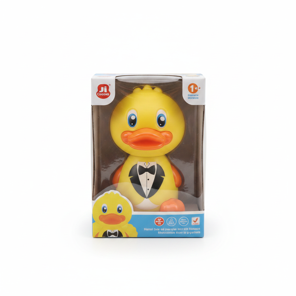 Dapper Yellow Duck Toy