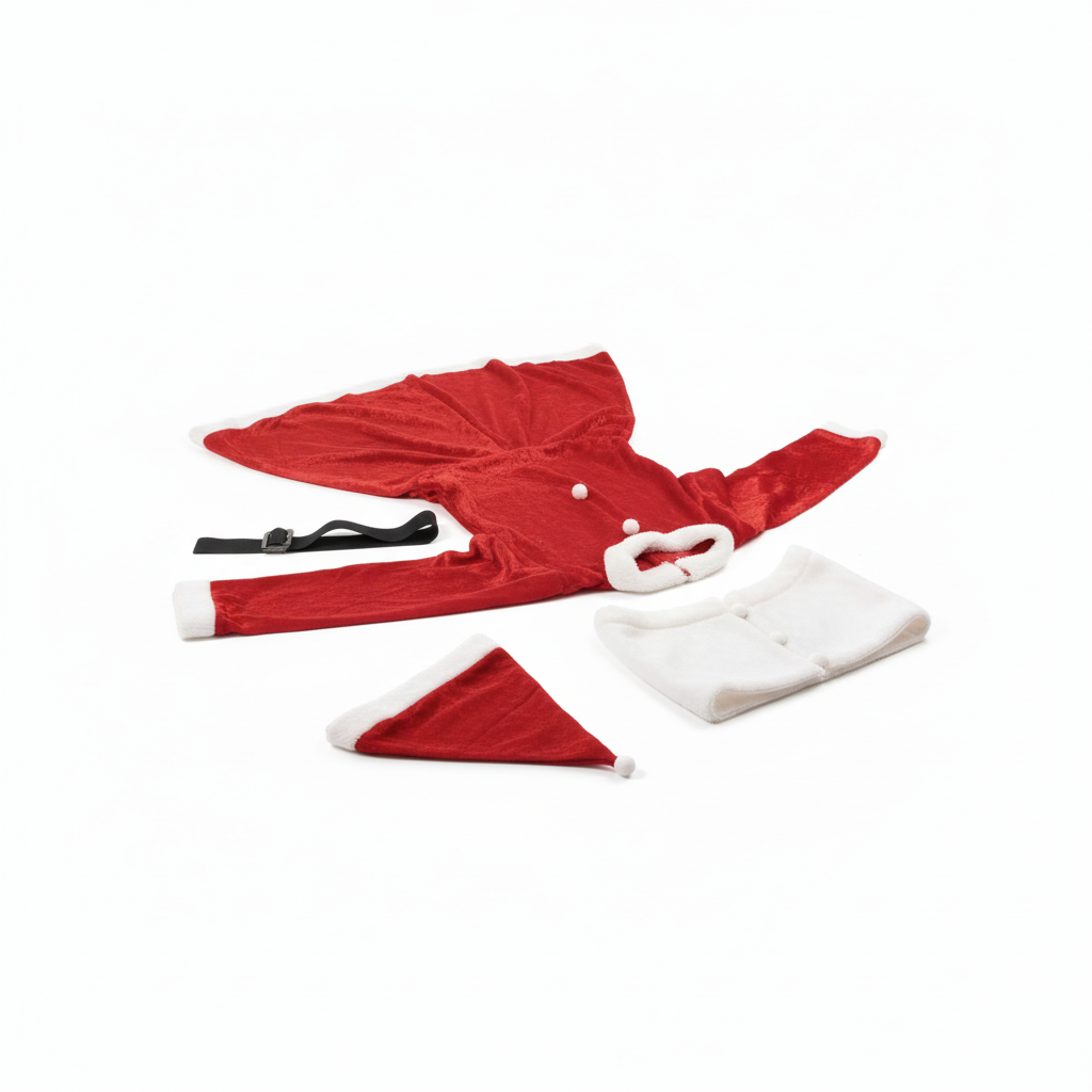 Deluxe Santa Claus Costume Set