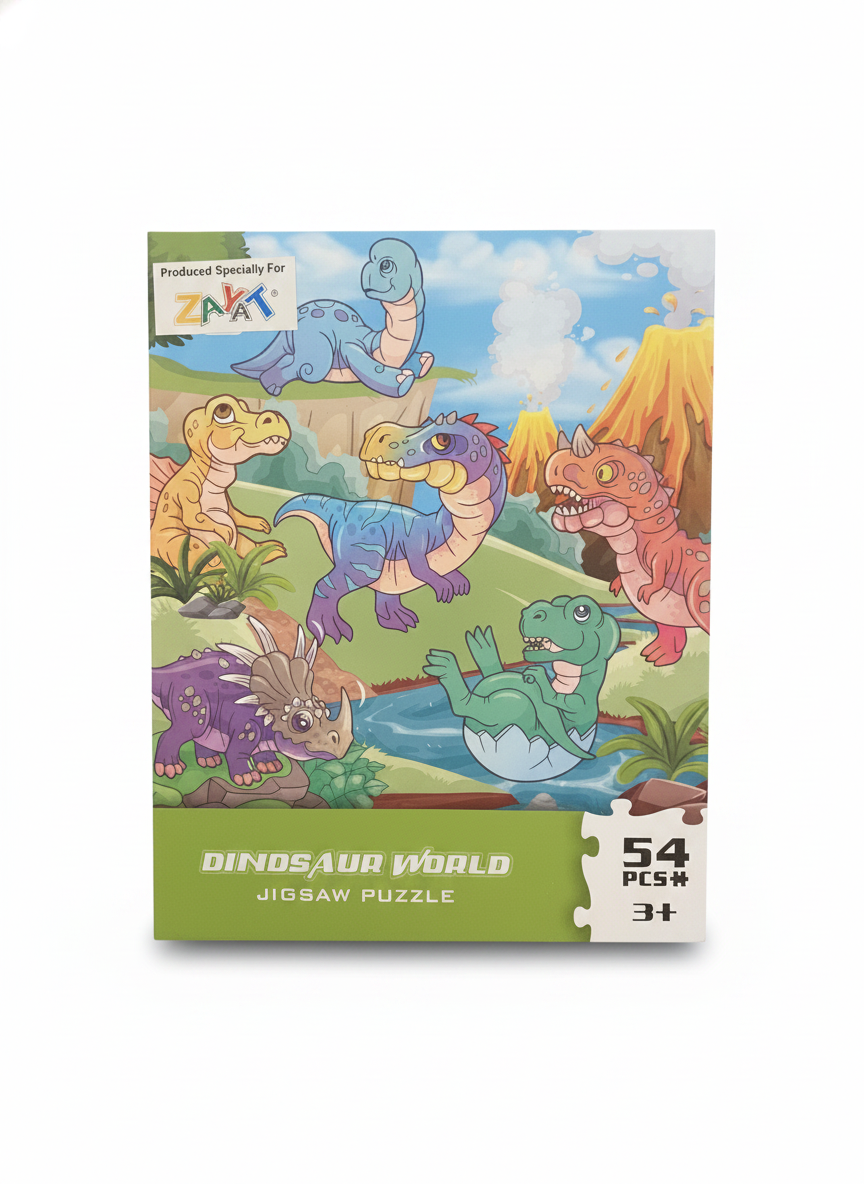 Dinosaur World Jigsaw Puzzle