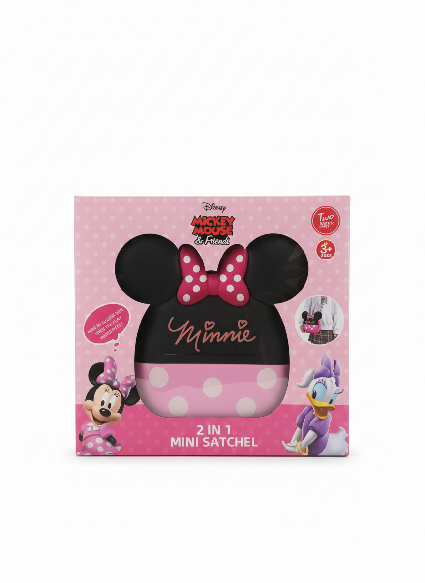 Disney Mickey Mouse & Friends Minnie 2 In 1 Mini Satchel