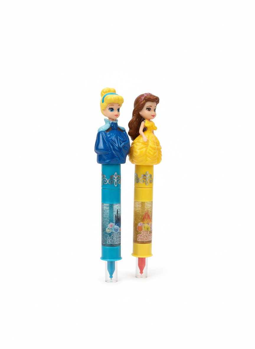 Disney Princess 2 in 1 Glitter Nail Art Pen Set