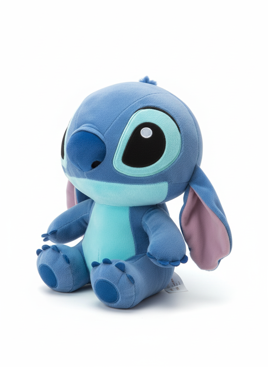 Disney Stitch Plush Toy, Blue (35cm)