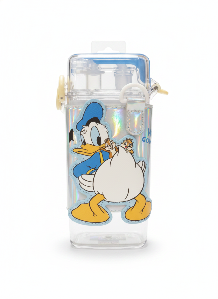 Disney Donald Duck & Friends Holographic Water Bottle