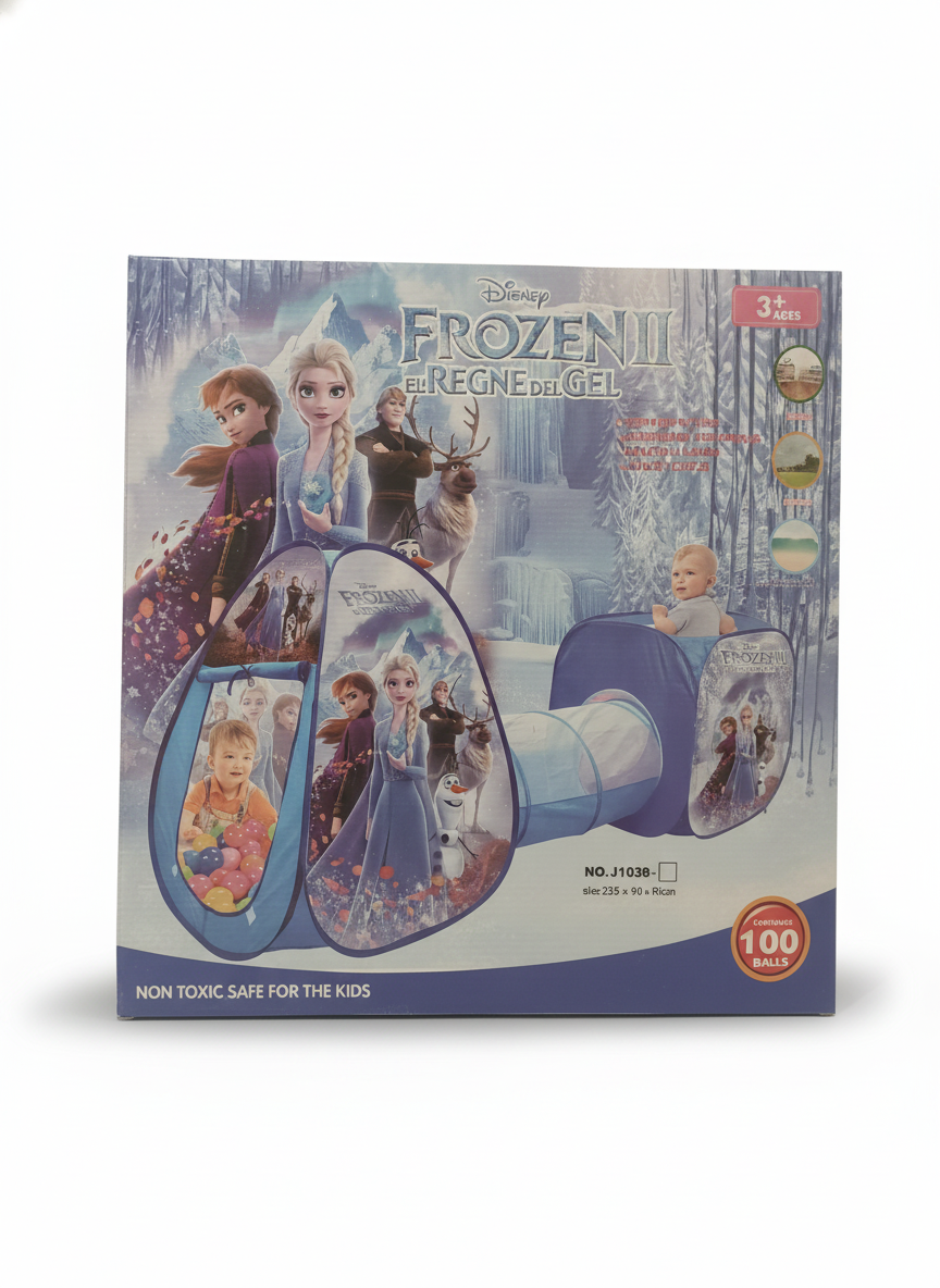 Disney Frozen II Play Tent & Tunnel Ball Pit