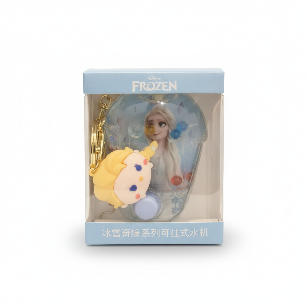 Disney Frozen Series Hangable Mini Water Dispenser Keychain