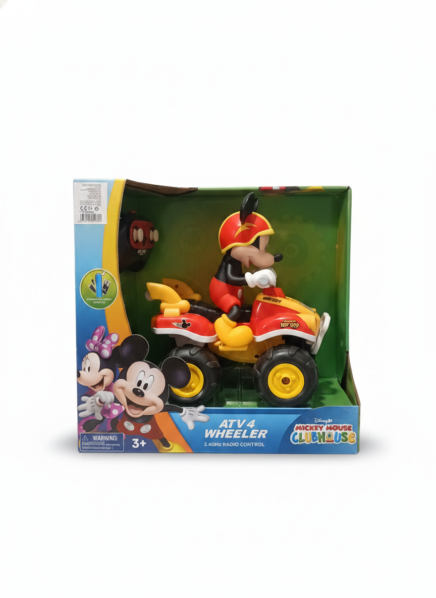 Disney Jr. Mickey Mouse Clubhouse ATV 4 Wheeler 2.4GHz Radio Control
