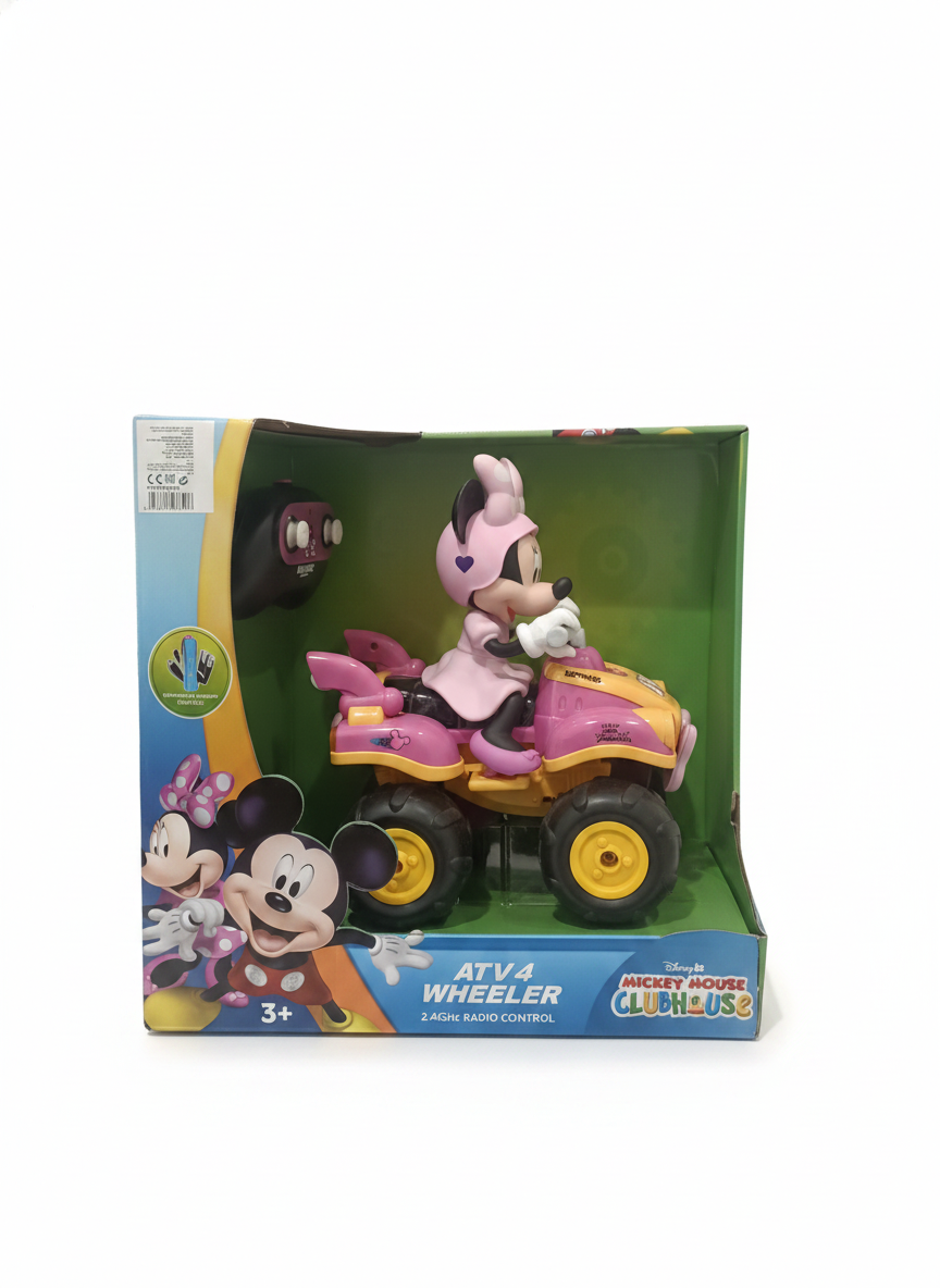 Disney Jr. Minnie Mouse ATV 4 Wheeler 2.4GHz Radio Control