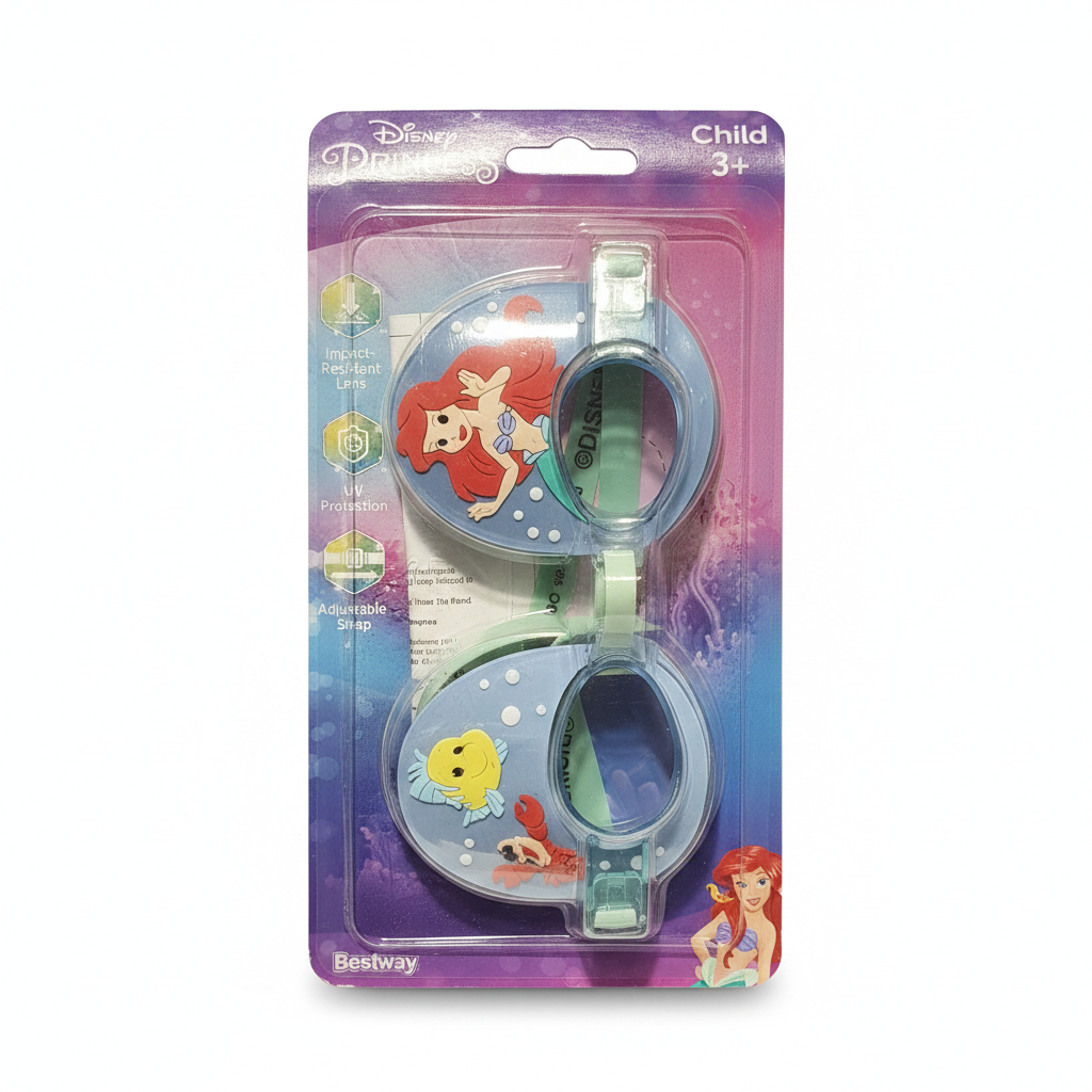 Disney Princess Ariel Child Swim Goggles by Bestway
