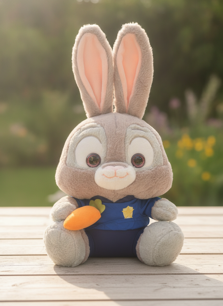 Disney Zootopia Judy Hopps Police Uniform Plush Toy