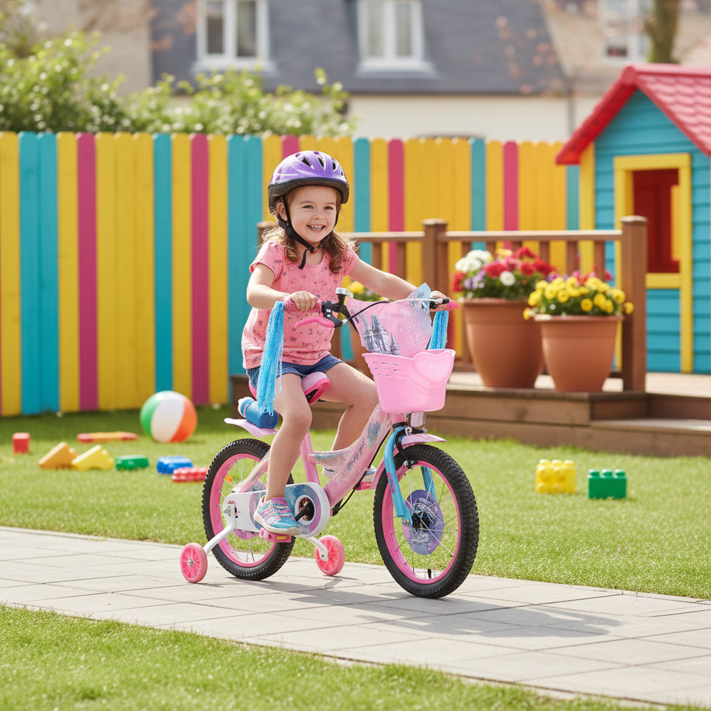 Dolly Girl Princess Kids Bicycle Size 12