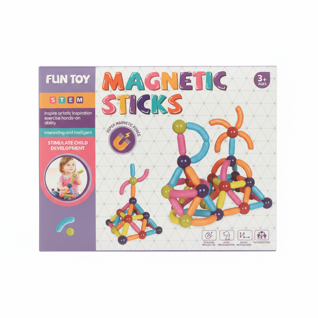 FUN TOY MAGNETIC STICKS