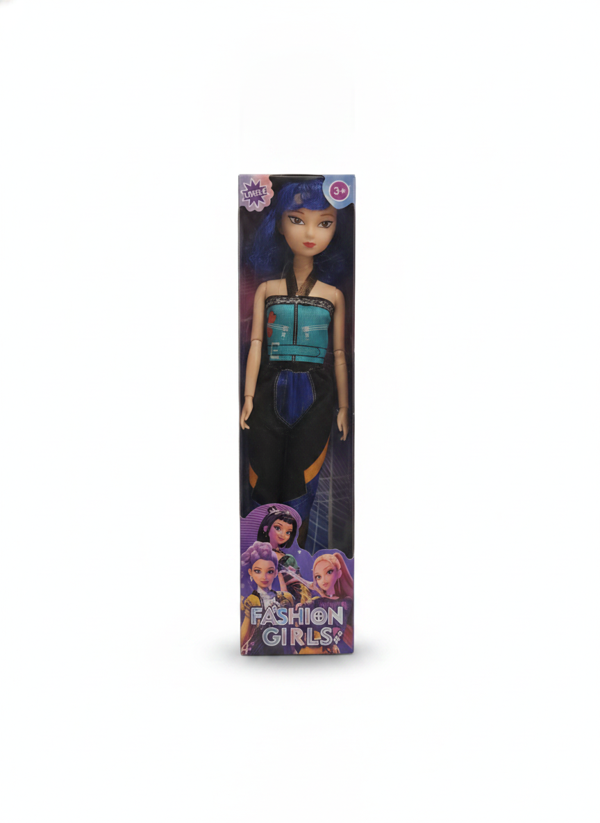 Fashion Girls Doll (Blue Hair)